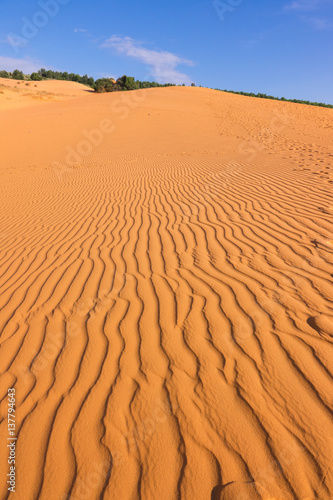 The Red Sand Dunes of Mui Ne  Vietnam