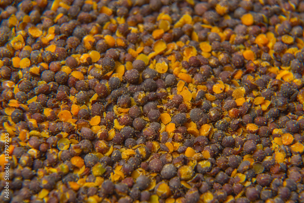 Texture of close up spices Texture of close up spices
