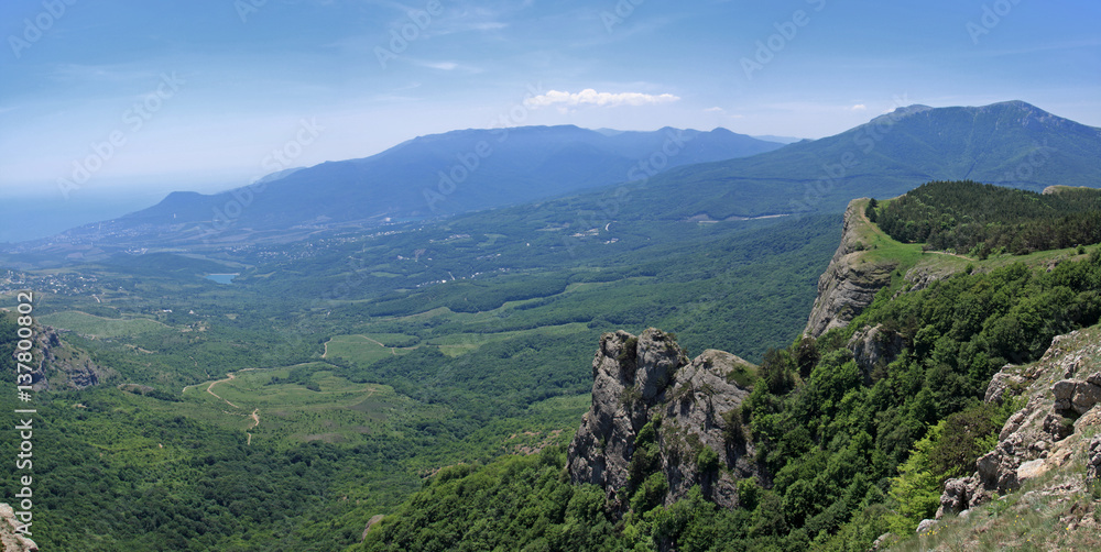 Mount Demerdzhi in the Crimea