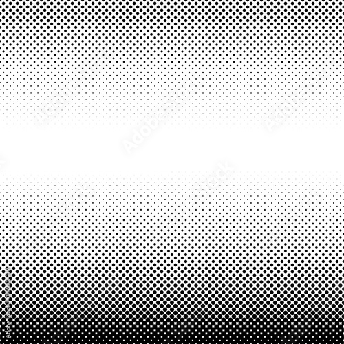 PrintVector halftone geometric background. Grunge abstract half tone dotted texture. Monochrome graphic for print, dtp or presentation. Vintage style design