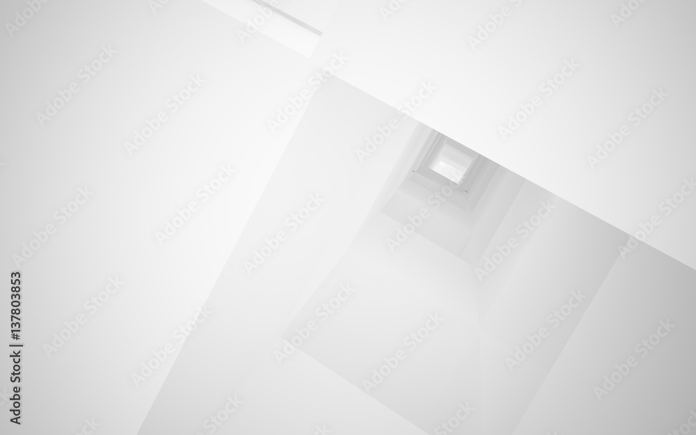 Abstract Architecture. 3D illustration. 3D rendering Abstract Architecture. 3D illustration. 3D rendering