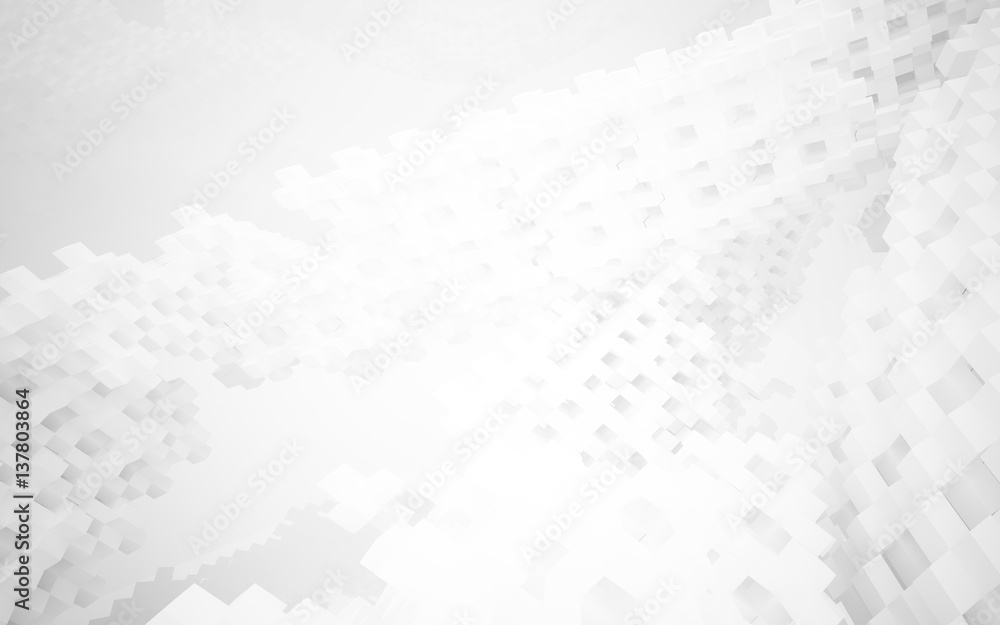 Abstract Architecture. 3D illustration. 3D rendering Abstract Architecture. 3D illustration. 3D rendering
