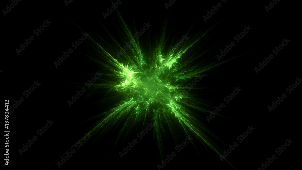 3D rendering abstract fractal light background 3D rendering abstract fractal light background