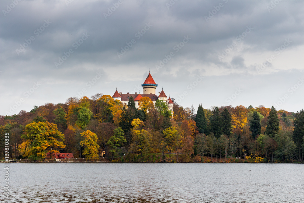 Fototapeta premium Chateau Konopiste, Central Bohemia, Czech Republic