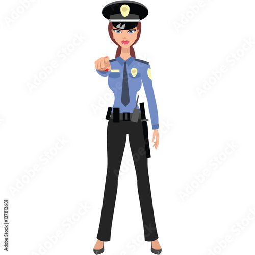 police woman,police officer