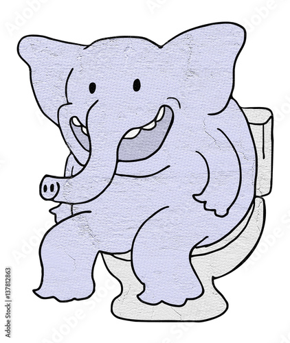 funny elephant