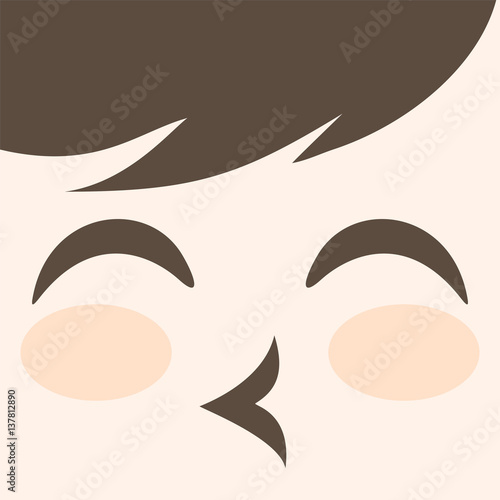cuddly face expression