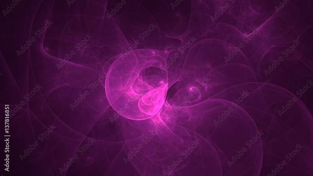 3D rendering abstract fractal light background 3D rendering abstract fractal light background