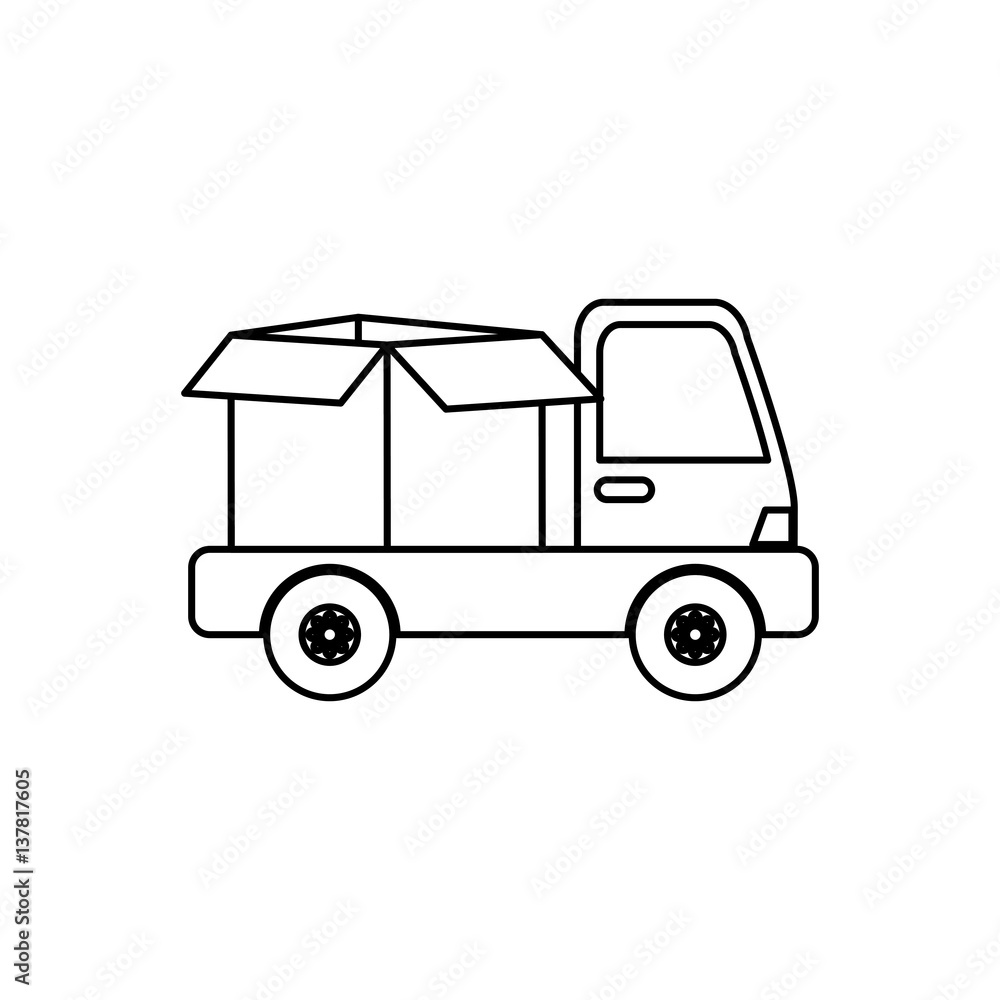Delivery and logistic icon vector illustration graphic design Delivery and logistic icon vector illustration graphic design
