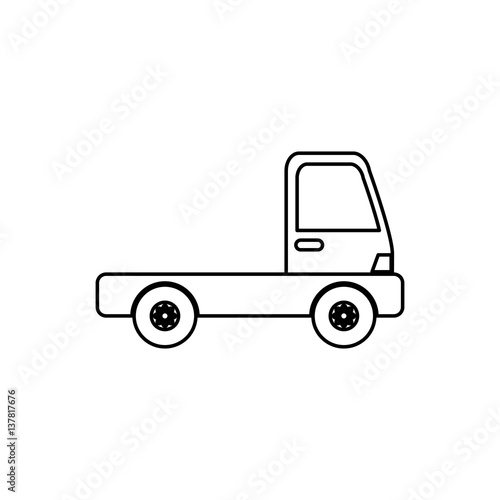 Delivery and logistic icon vector illustration graphic design