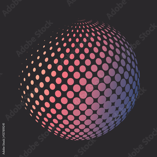 PrintVector halftone geometric background. Grunge abstract half tone dotted texture. Monochrome graphic for print, dtp or presentation. Vintage style design