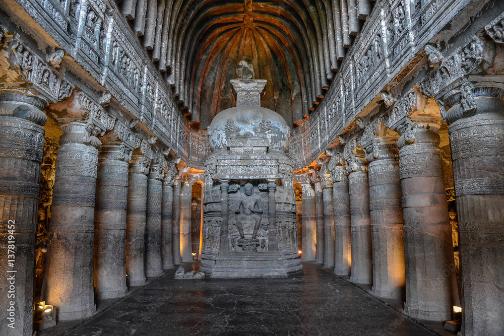 Fototapeta premium Ajanta tempio