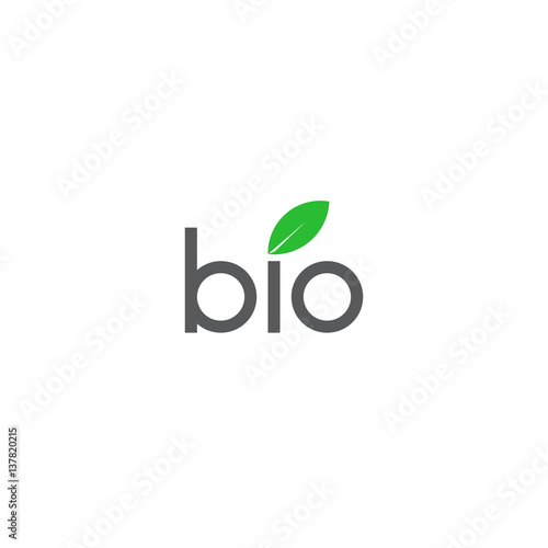 Vector bio icon
