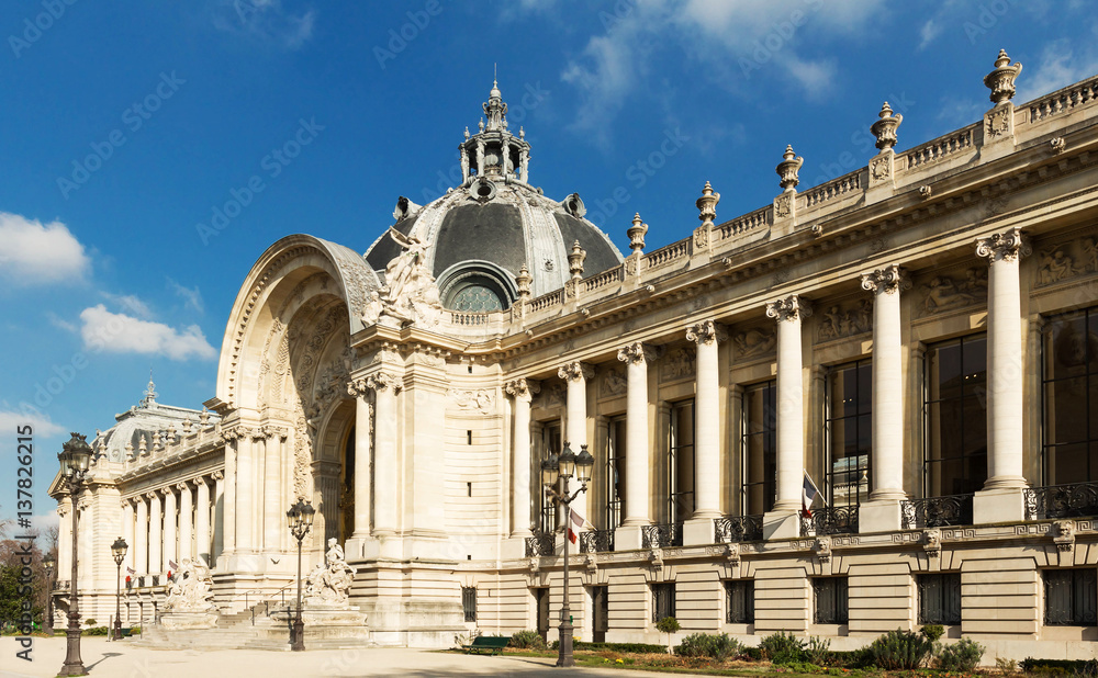 The Petit Palais ( Small Palace) in Paris.
