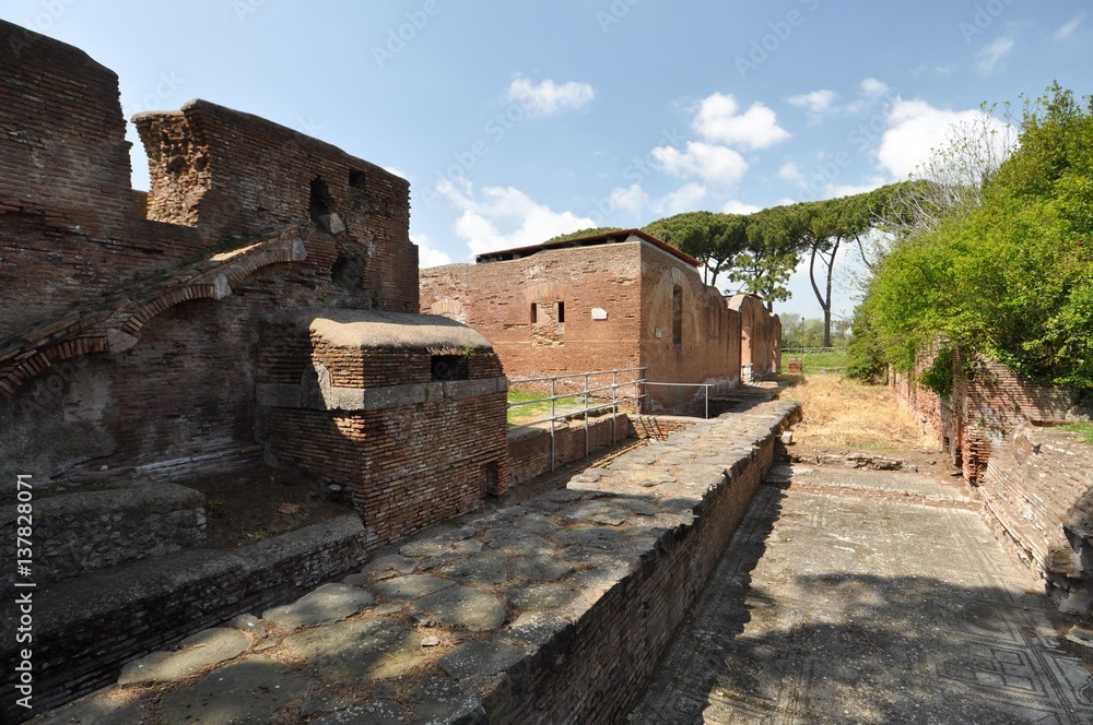 Ostia - ancient harbor of Rome