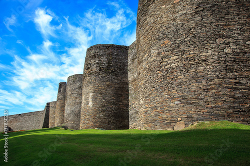 Roman wall of Lugo. Spain