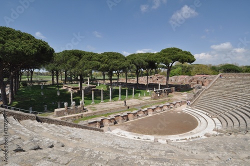 Ostia - ancient harbor of Rome