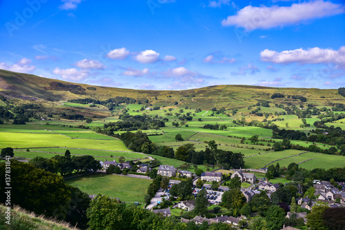 View of English countryside