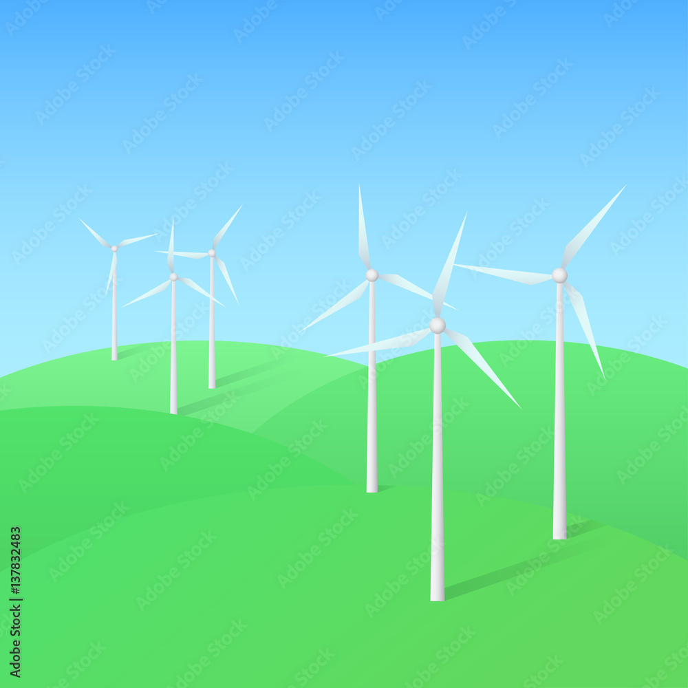 Wind Turbine Farm Wind Turbine Farm