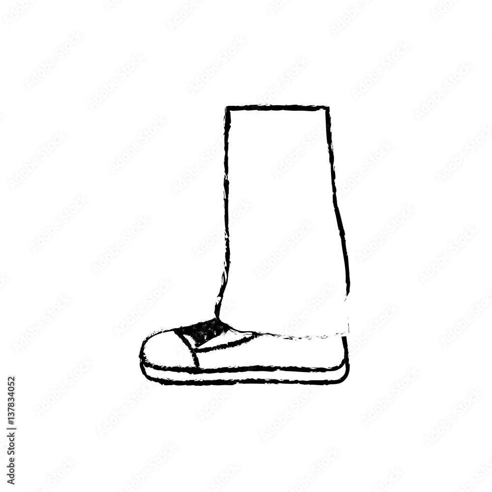 Man pants and sneakers icon vector illustration graphic design Man pants and sneakers icon vector illustration graphic design
