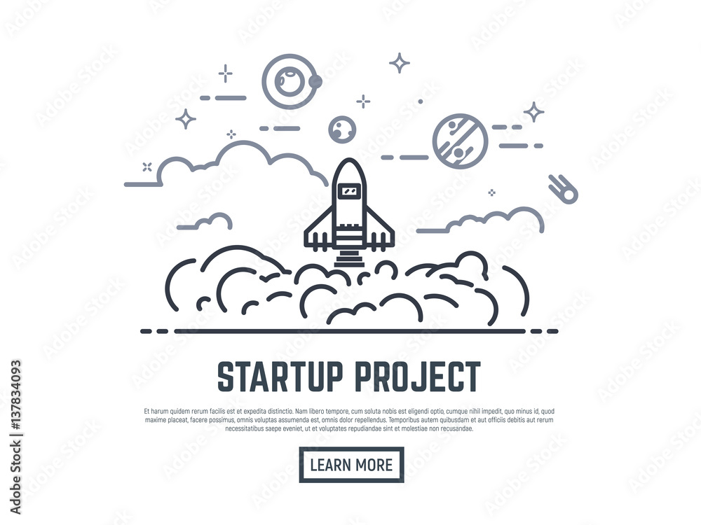 Startup rocket project