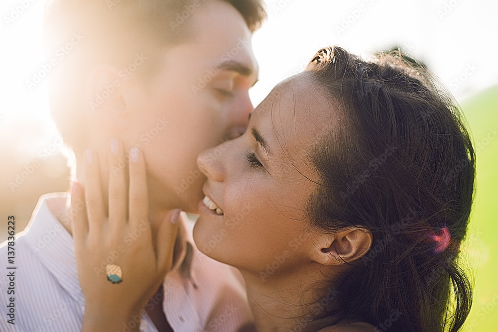 happy young romantic couple in love have fun and relaxing with balloons at the beach happy young romantic couple in love have fun and relaxing with balloons at the beach