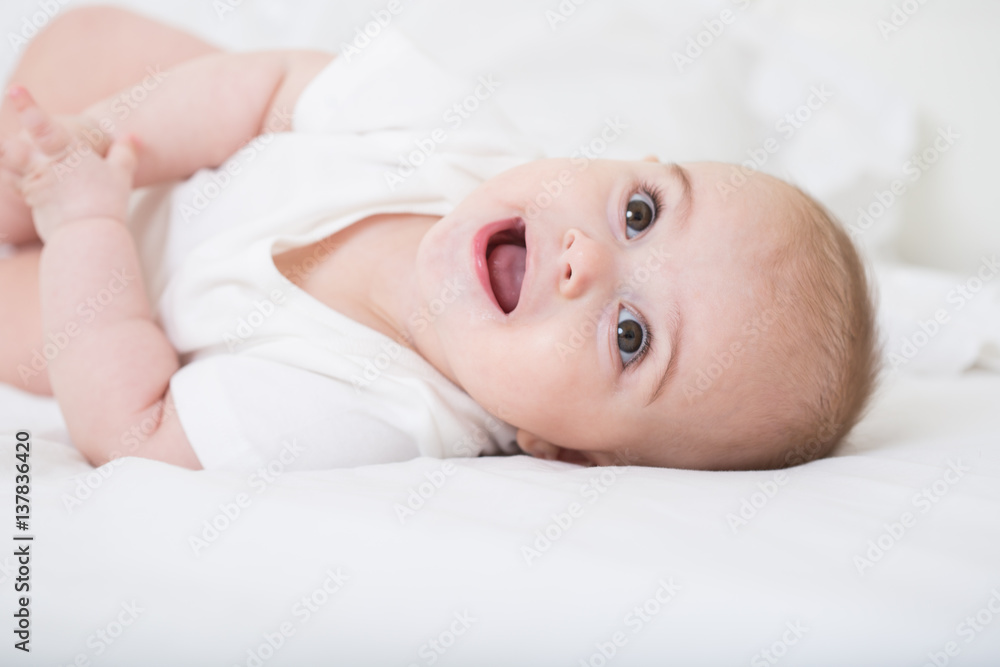 Kid seven months of age Kid seven months of age