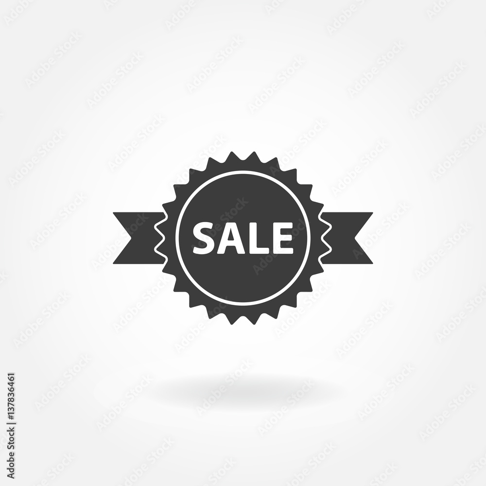 custom made wallpaper toronto digitalSale tag icon. Badge Icon vector. 