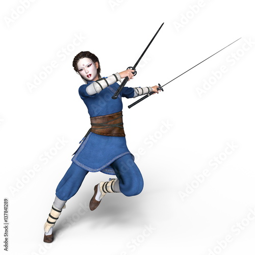 女性剣士 © tsuneomp