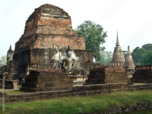 Thailand  - Sukhothai - Wat Mahathat photo