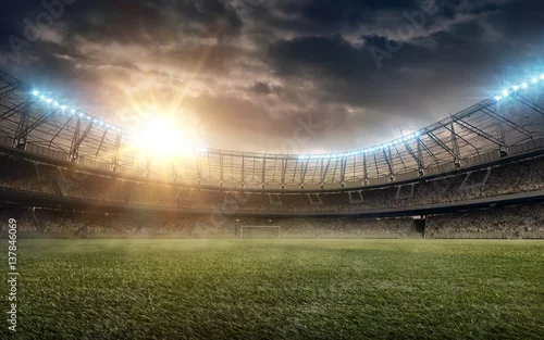 Obraz stadion piłkarski_4