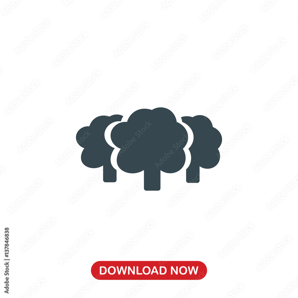 Trees icon vector Trees icon vector