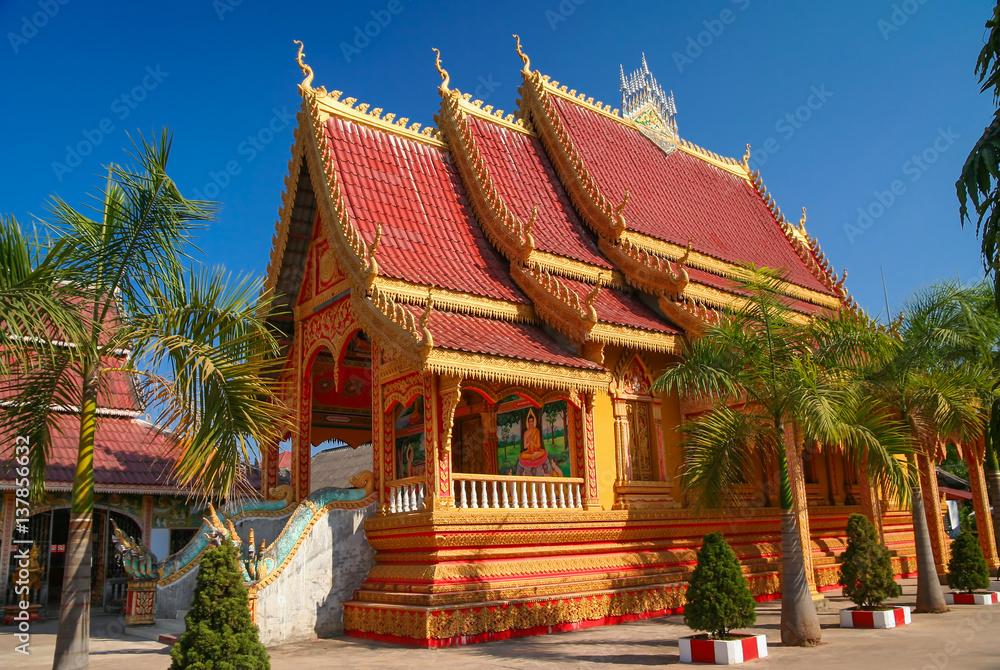 Buddhist temple in Vientiane