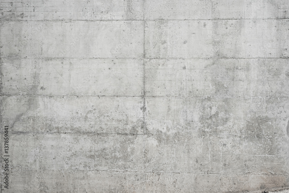 Naklejka premium Abstract grungy empty background.Photo of gray natural concrete wall texture. Grey washed cement surface.Horizontal.