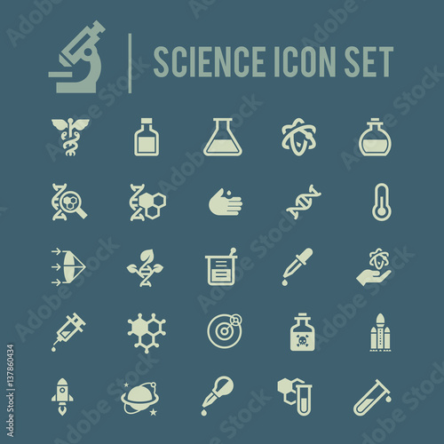 science Icon set