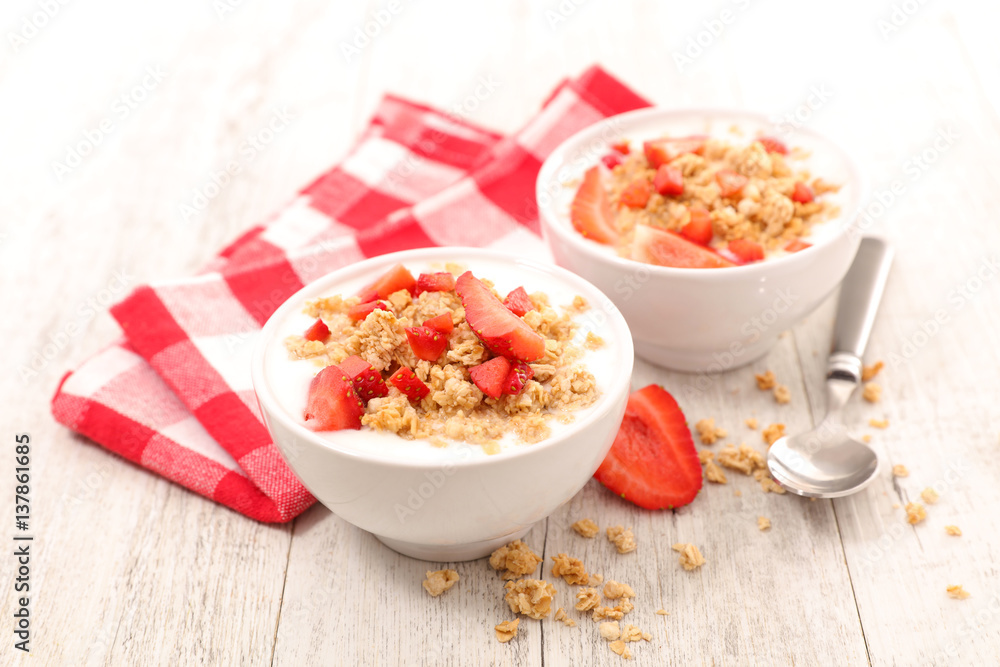 muesli and berry fruit muesli and berry fruit