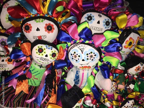 Dia Del Muerto / Day of the Dead dolls