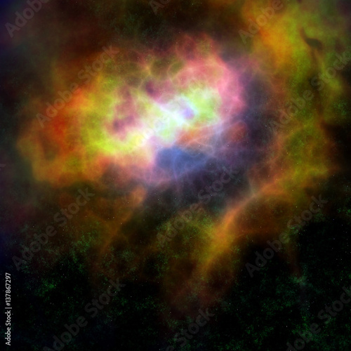 Fototapeta Naklejka Na Ścianę i Meble -  Nebulosity   of universe