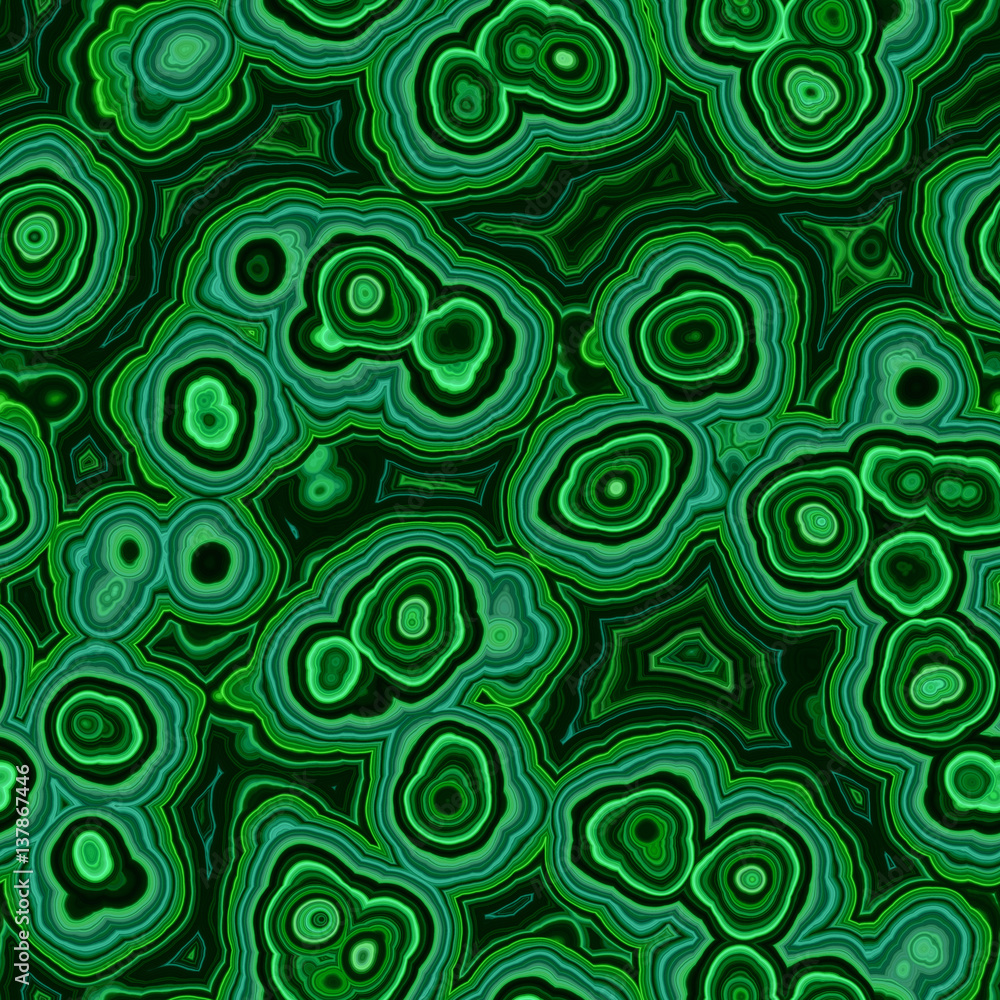 Seamless malachite pattern Seamless malachite pattern