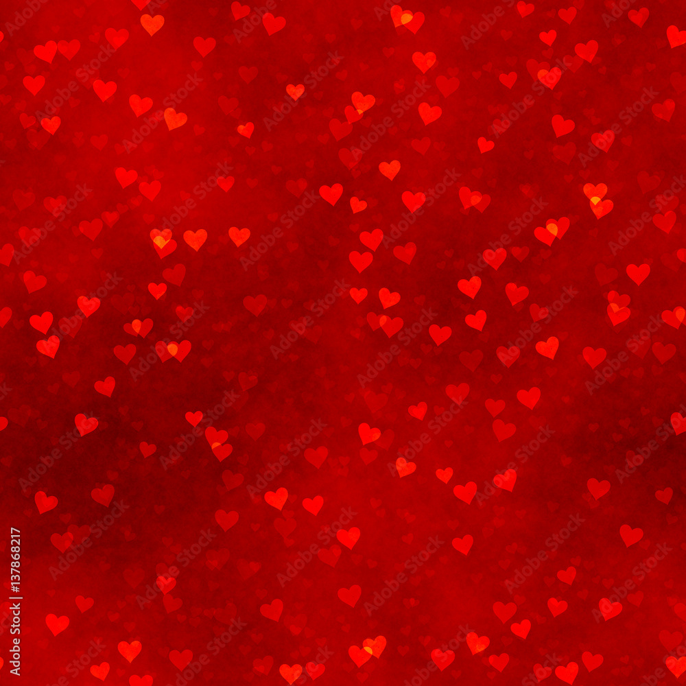 Seamless  pattern  with hearts