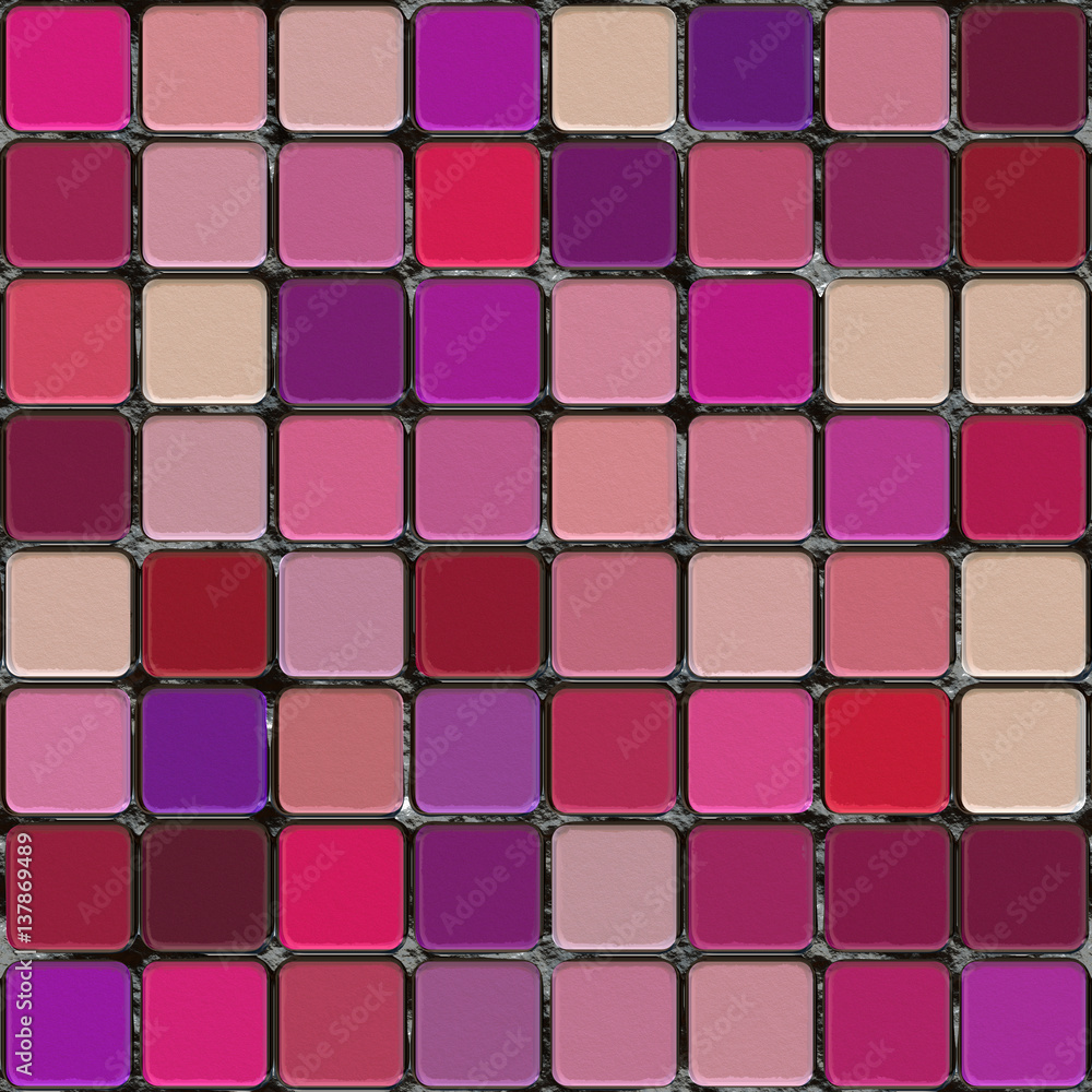 Seamless makeup pattern Seamless makeup pattern