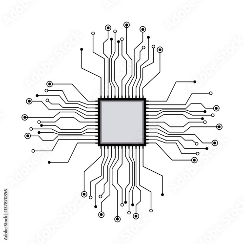 circuits icon image stock, vector illustration design