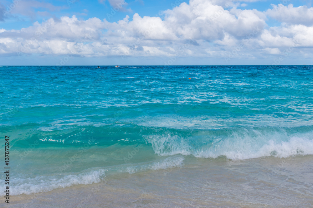 Beautiful beach in Nassau, Bahamas Beautiful beach in Nassau, Bahamas