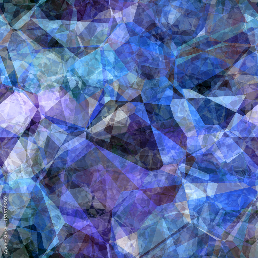 Naklejka premium Seamless polygonal pattern