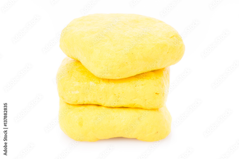 The Yellow Tofu on white