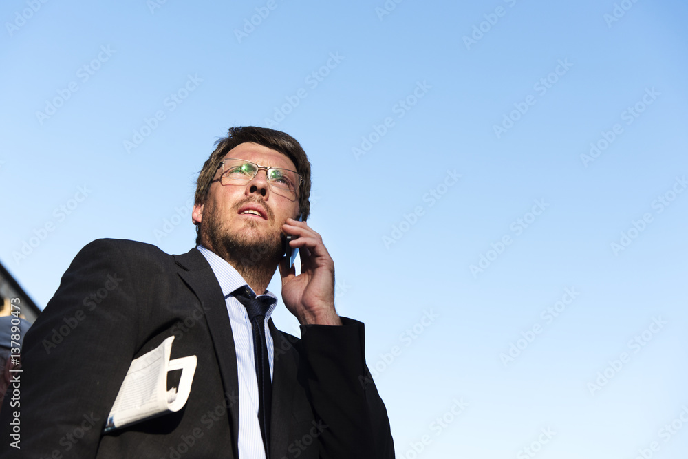 Businessman Caucasian Male Professional Concept Businessman Caucasian Male Professional Concept