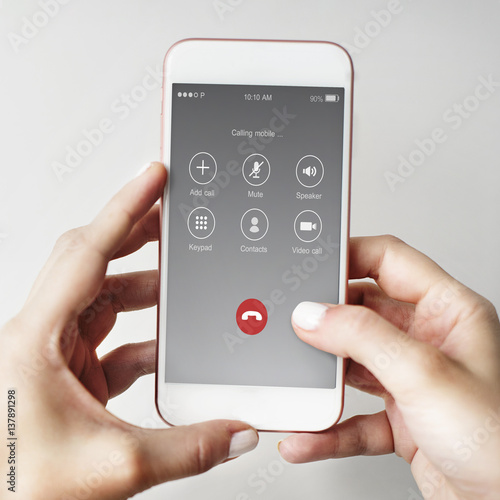 Wallpaper Mural Outgoing Call Calling Communication Concept Torontodigital.ca