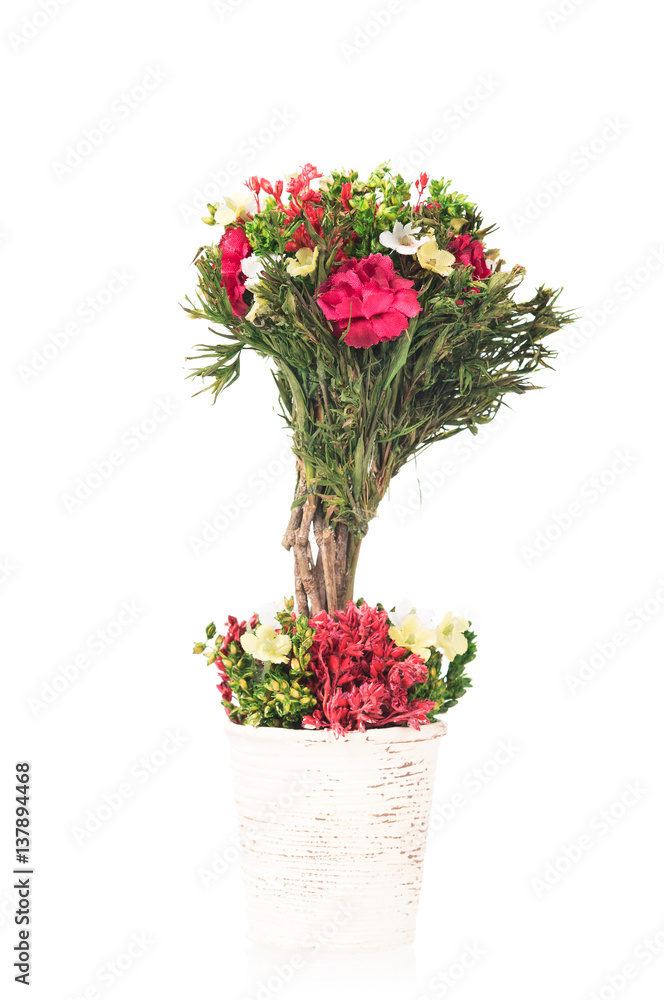 Bright artificial bouquet Bright artificial bouquet