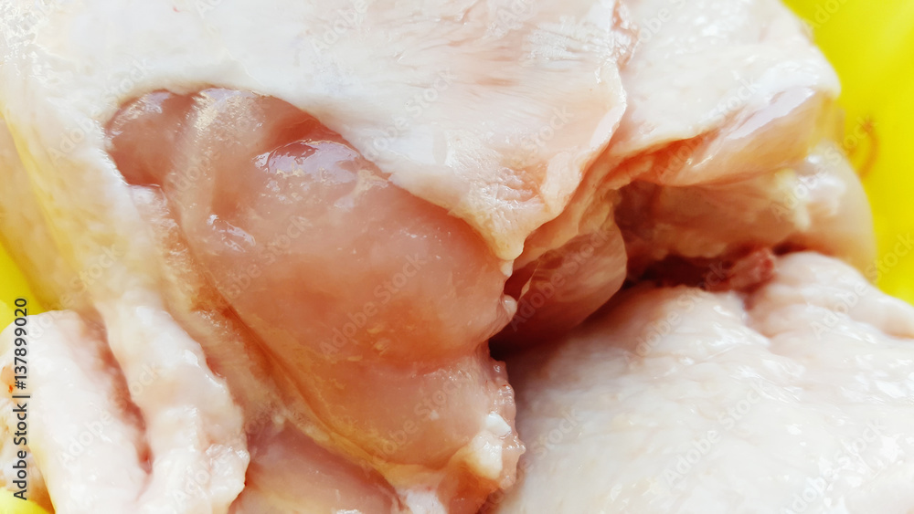 Raw chicken broiler Raw chicken broiler