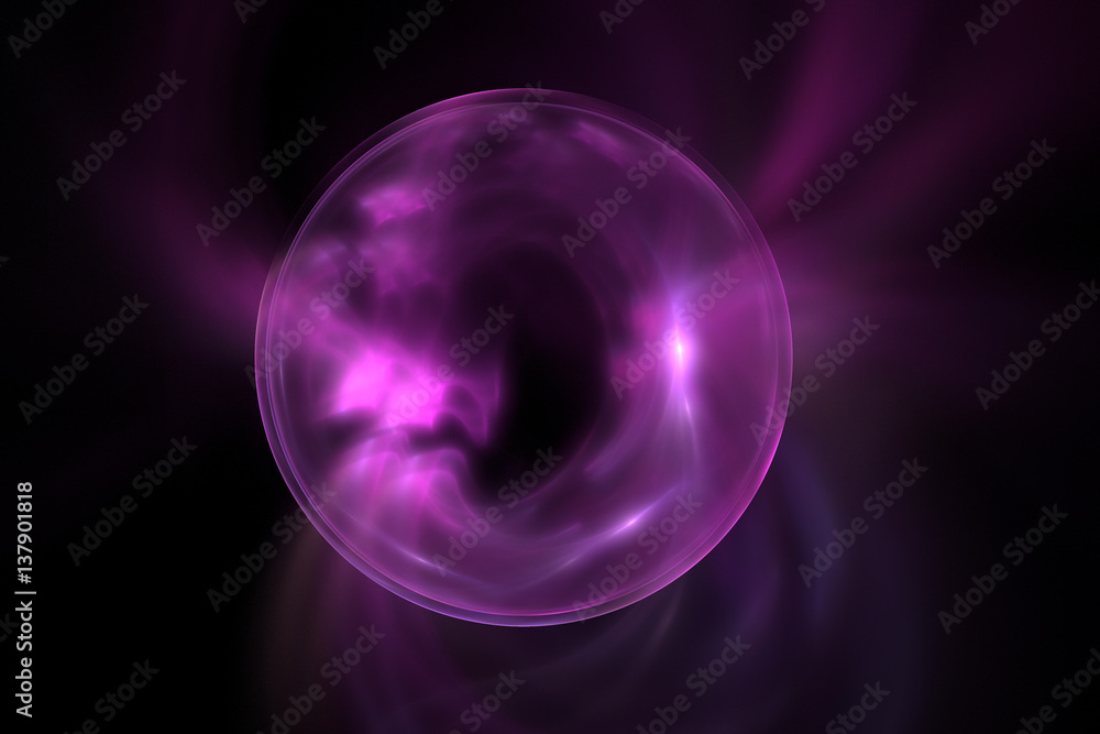 3D rendering abstract fractal light background 3D rendering abstract fractal light background